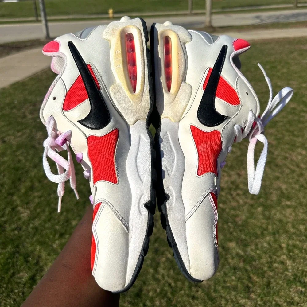 Nike Air Max Triax '94 Men's Shoes Size 14 Laser Crimson/Black-White-Wolf Gray‎